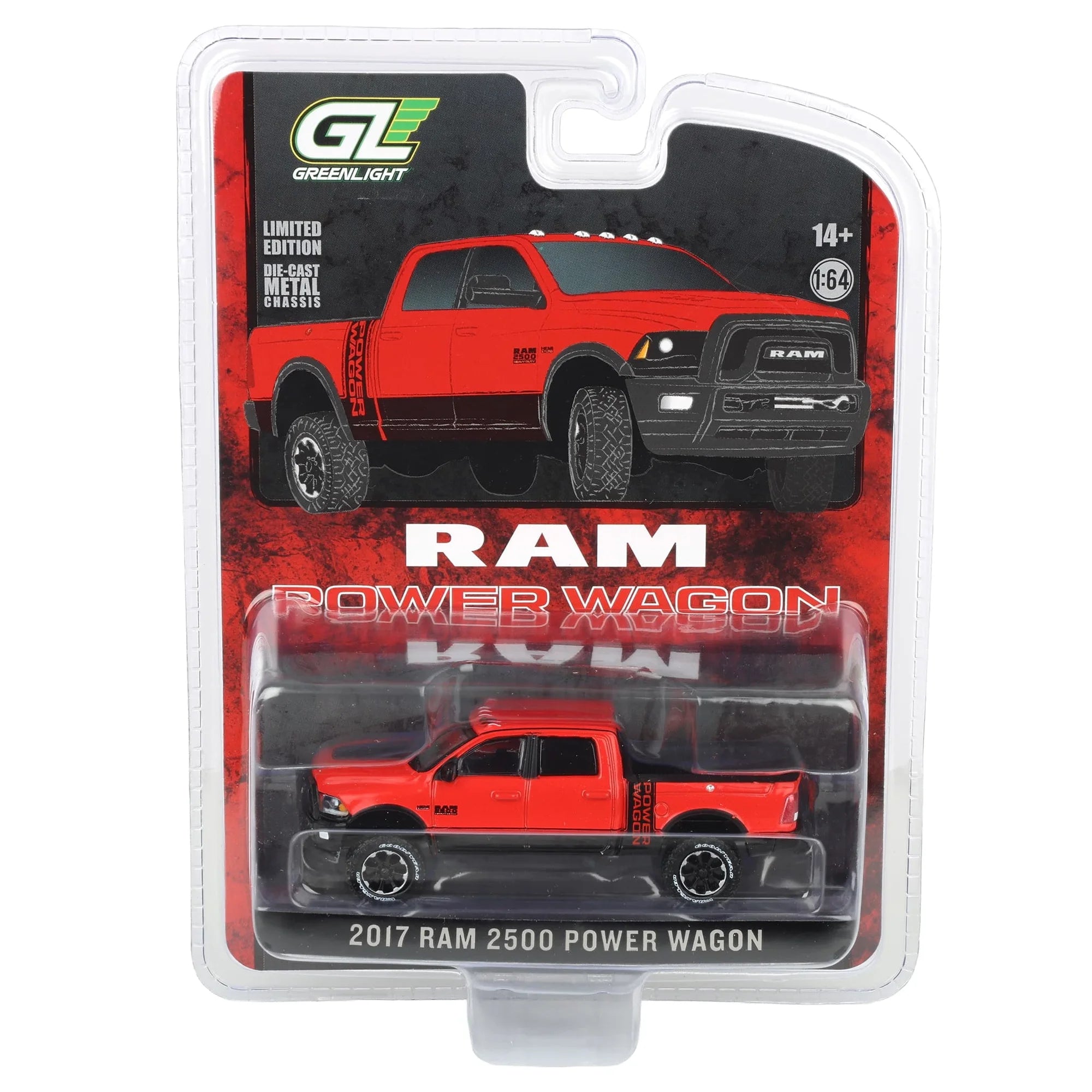 2017 Ram 2500 Power Wagon (Flame Red and Black) GL29873