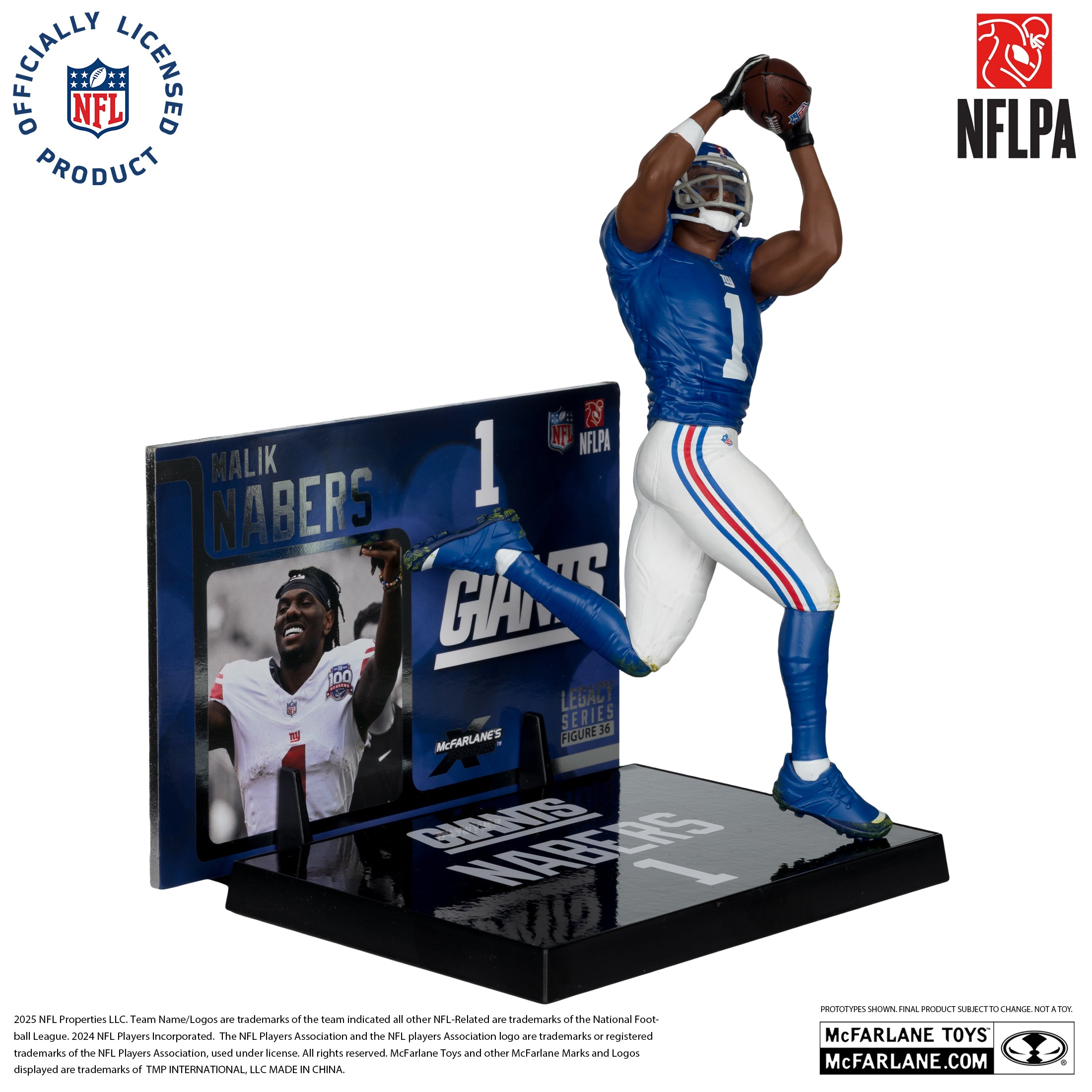 Malik Nabers (New York Giants) NFL 7in Posed Figure McFarlane’s SportsPicks