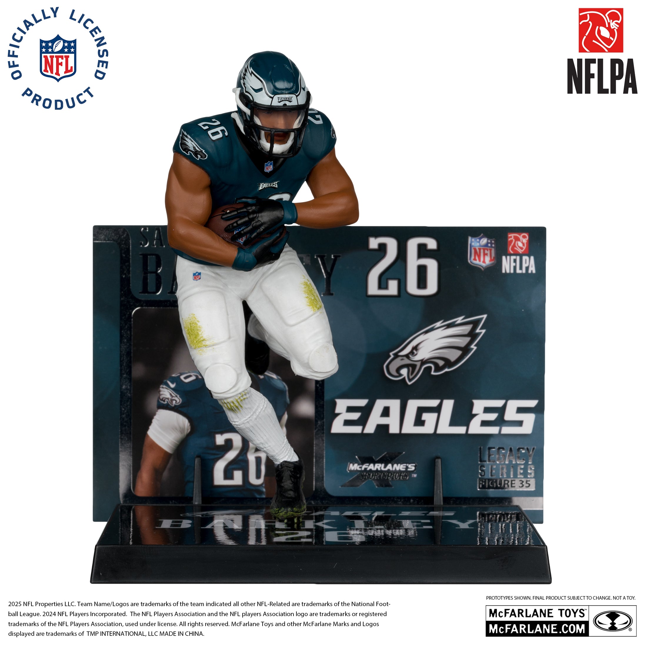Saquon Barkley (Philadelphia Eagles) NFL 7in Posed Figure McFarlane’s SportsPicks