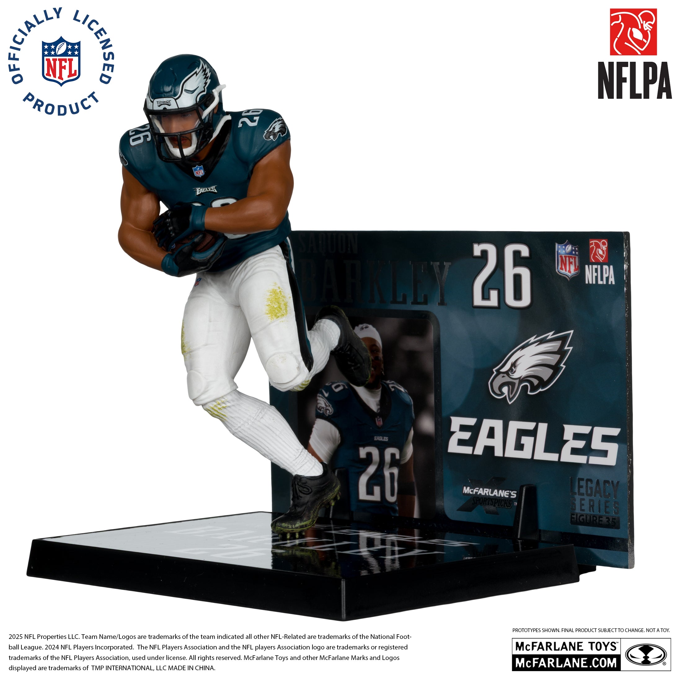 Saquon Barkley (Philadelphia Eagles) NFL 7in Posed Figure McFarlane’s SportsPicks