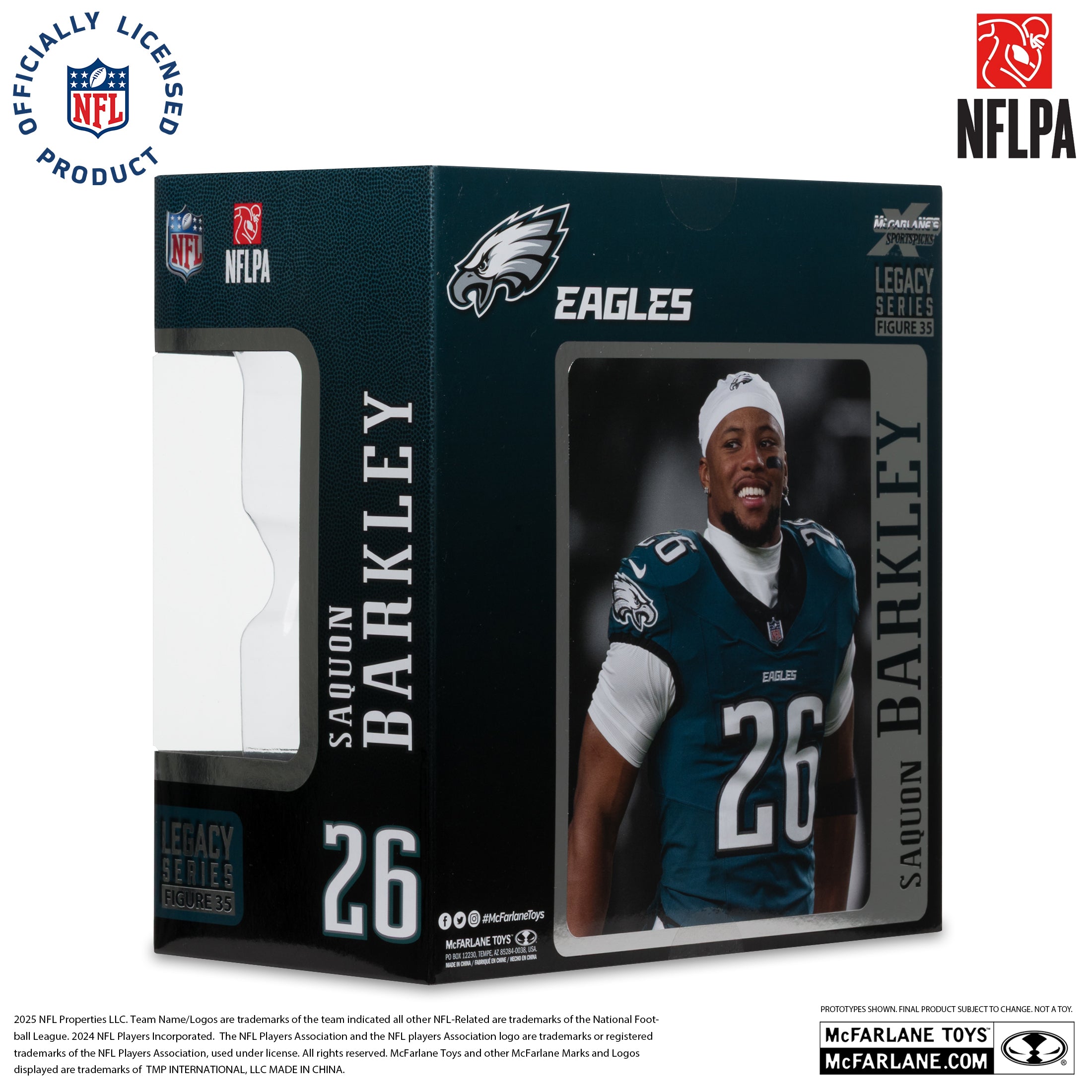 Saquon Barkley (Philadelphia Eagles) NFL 7in Posed Figure McFarlane’s SportsPicks