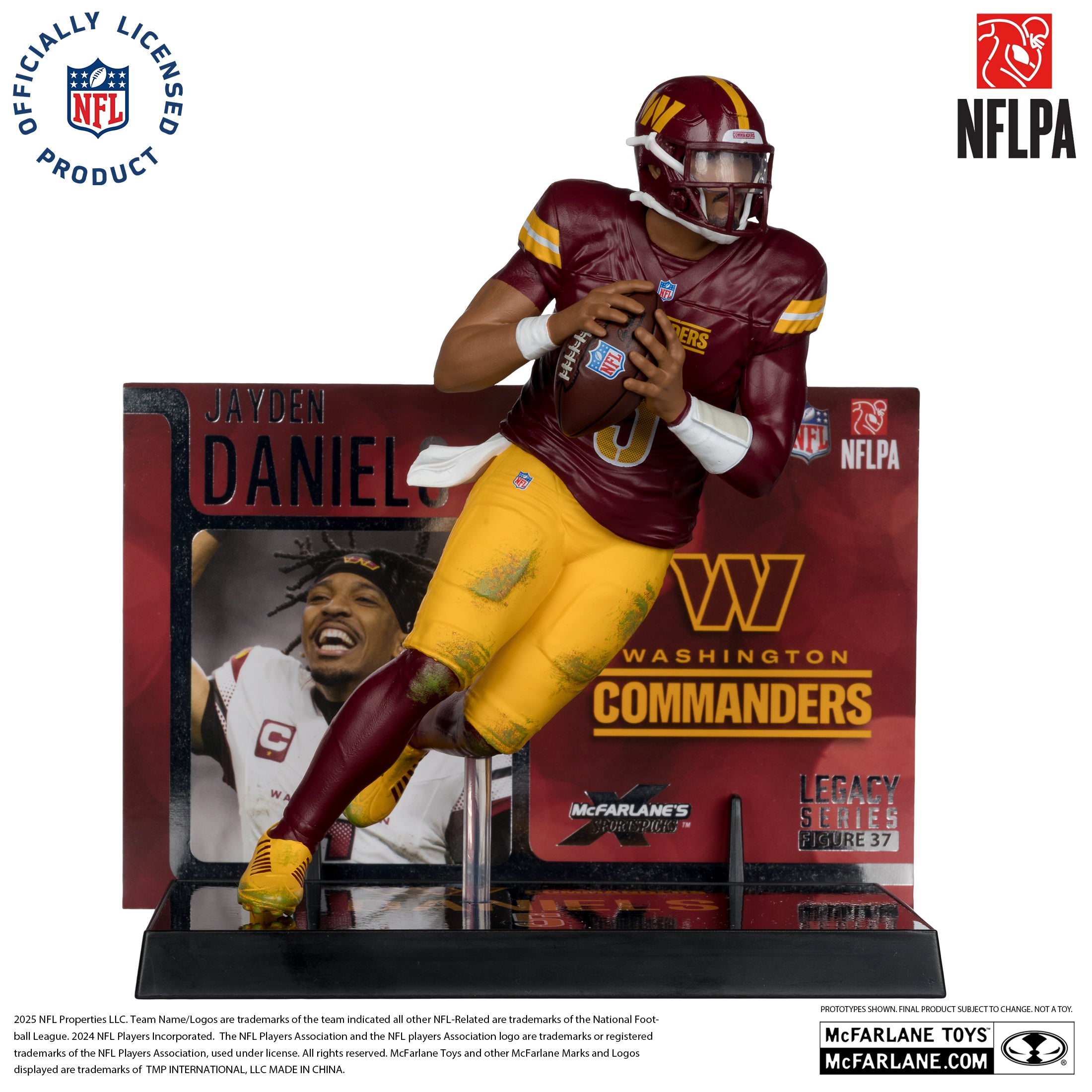 Jayden Daniels (Washington Commanders) NFL 7in Posed Figure McFarlane’s SportsPicks
