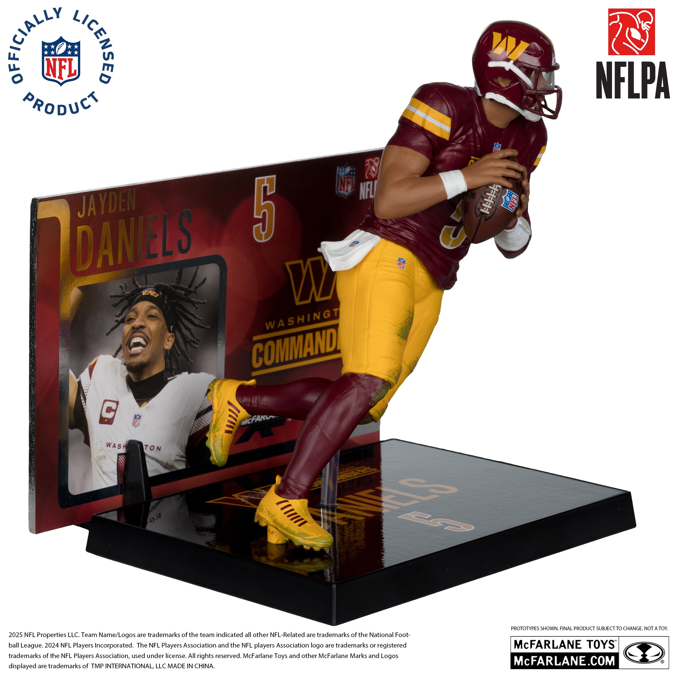 Jayden Daniels (Washington Commanders) NFL 7in Posed Figure McFarlane’s SportsPicks