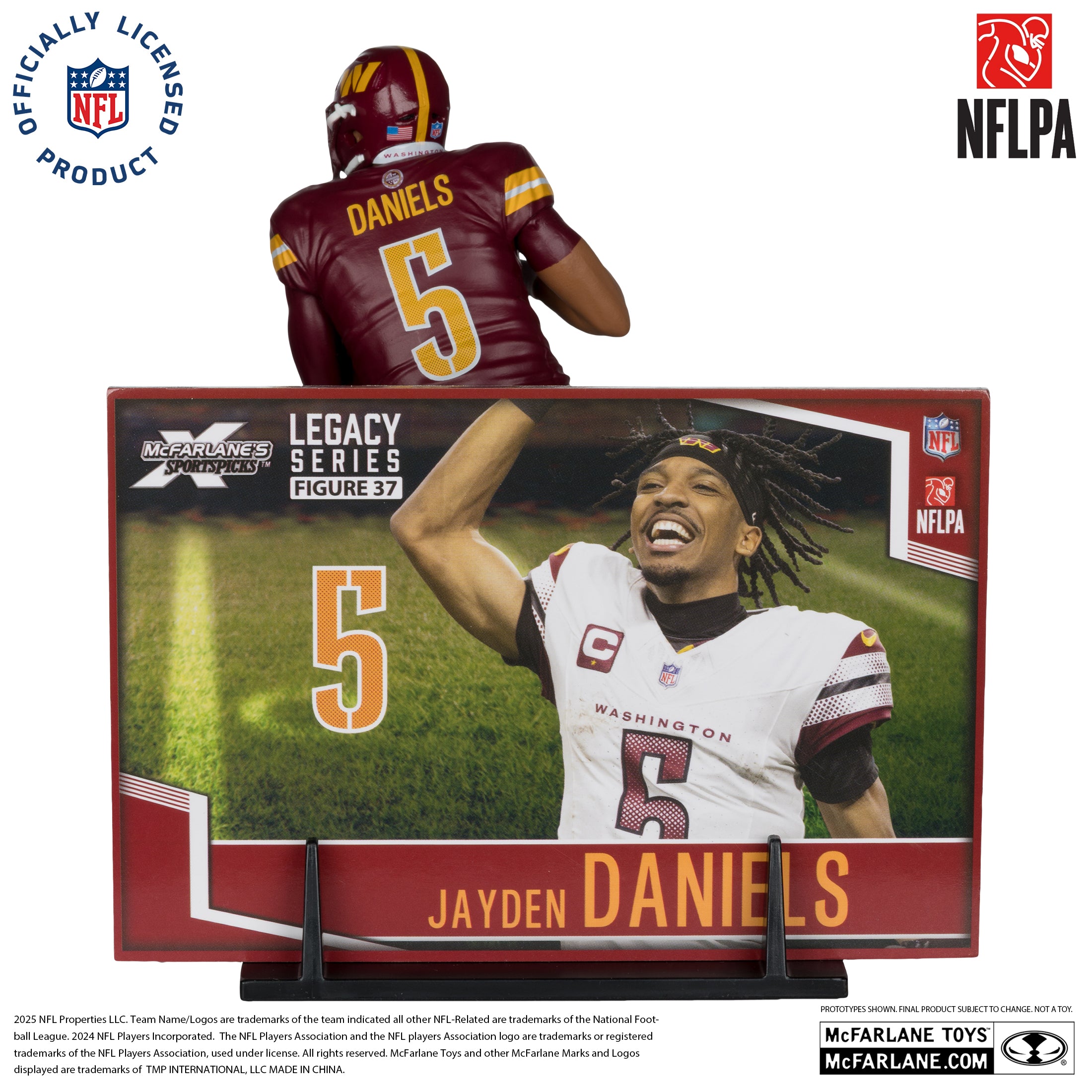 Jayden Daniels (Washington Commanders) NFL 7in Posed Figure McFarlane’s SportsPicks