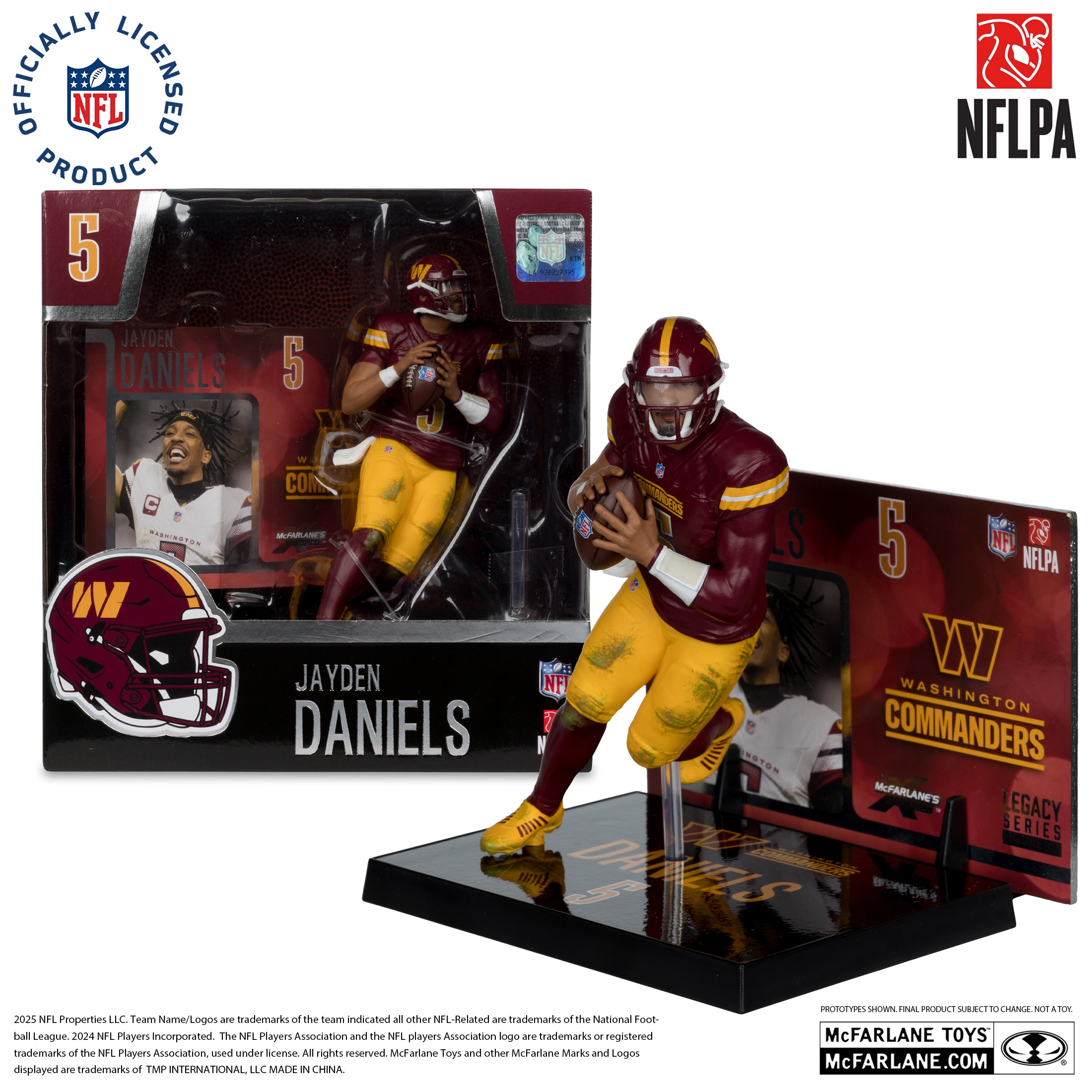 Jayden Daniels (Washington Commanders) NFL 7in Posed Figure McFarlane’s SportsPicks