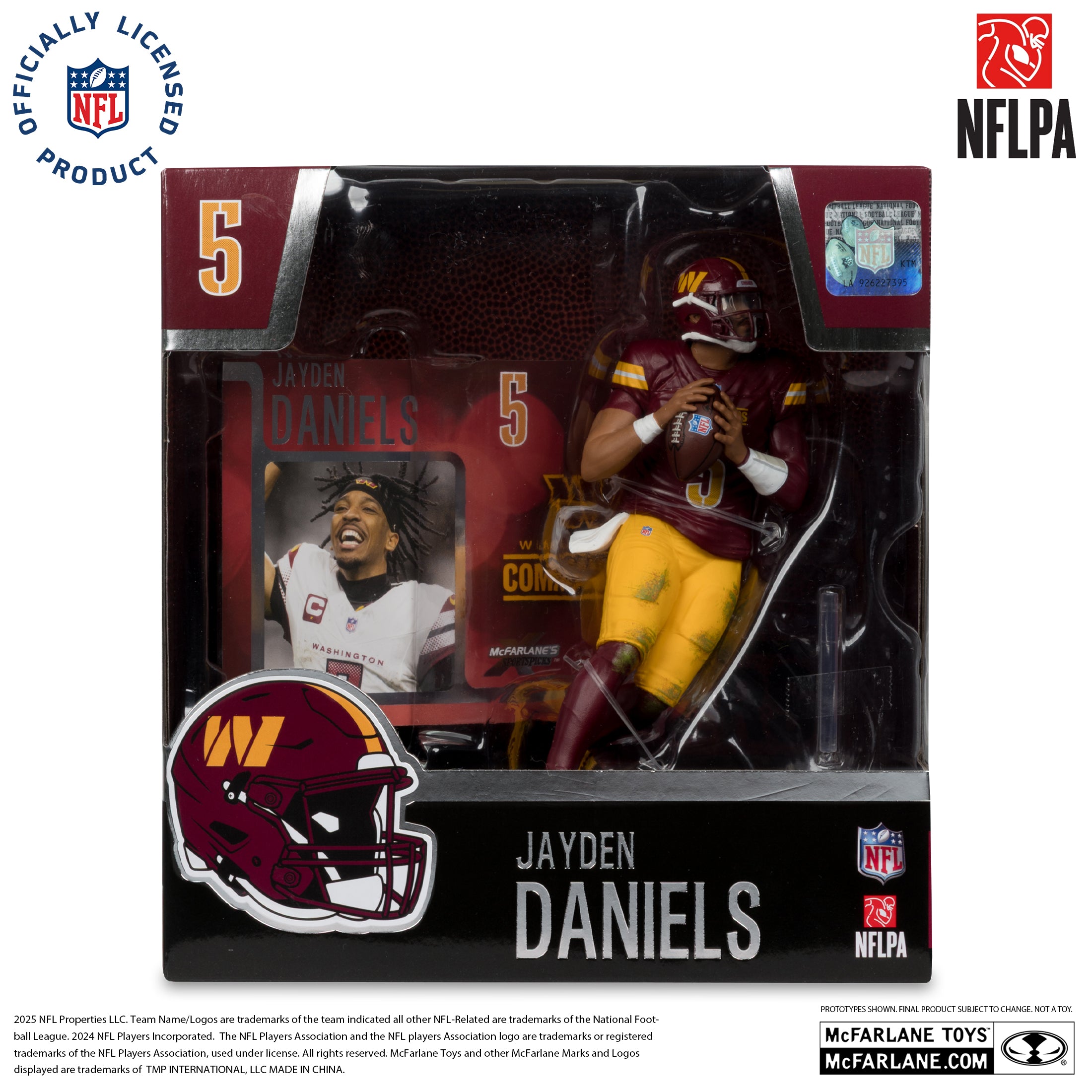 Jayden Daniels (Washington Commanders) NFL 7in Posed Figure McFarlane’s SportsPicks