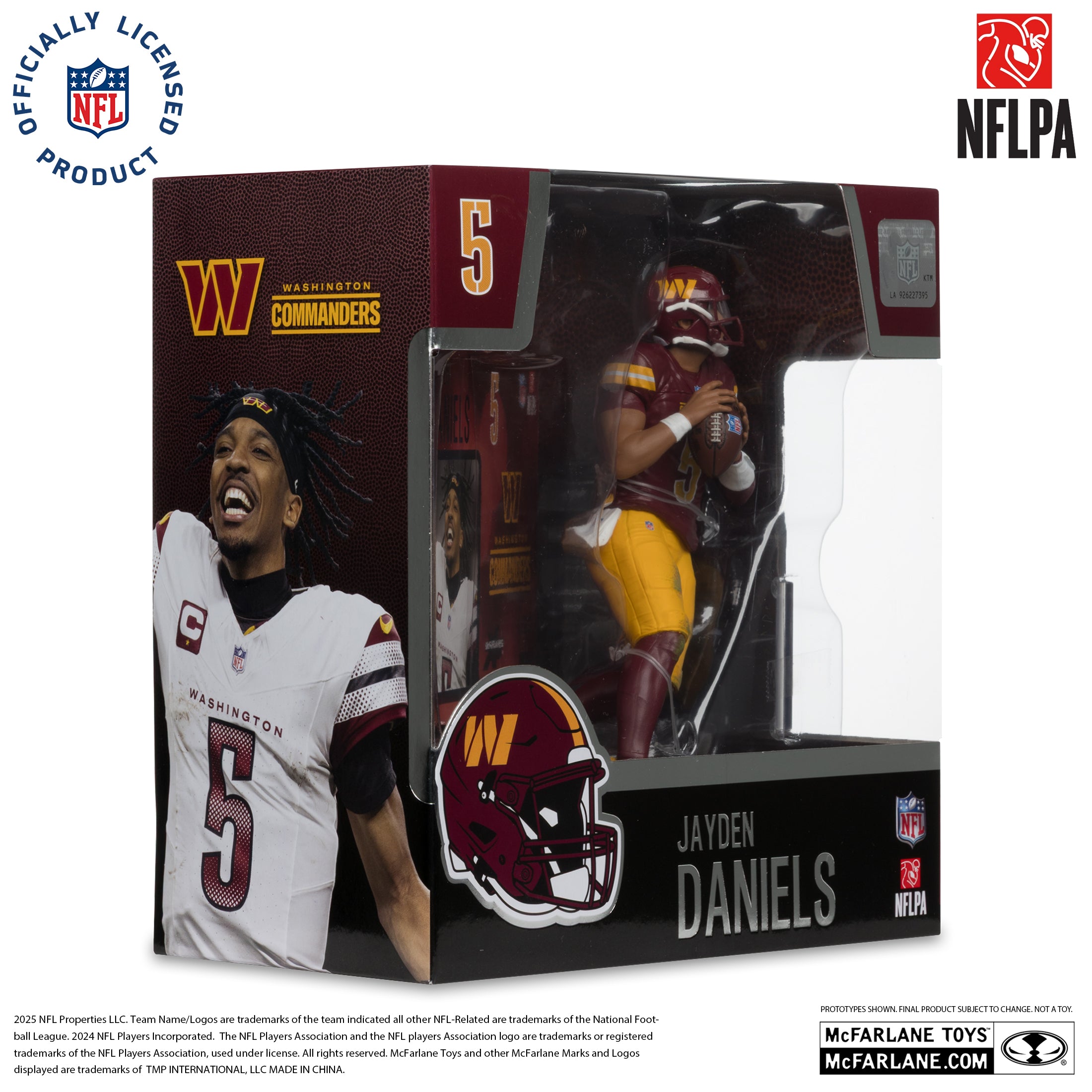 Jayden Daniels (Washington Commanders) NFL 7in Posed Figure McFarlane’s SportsPicks