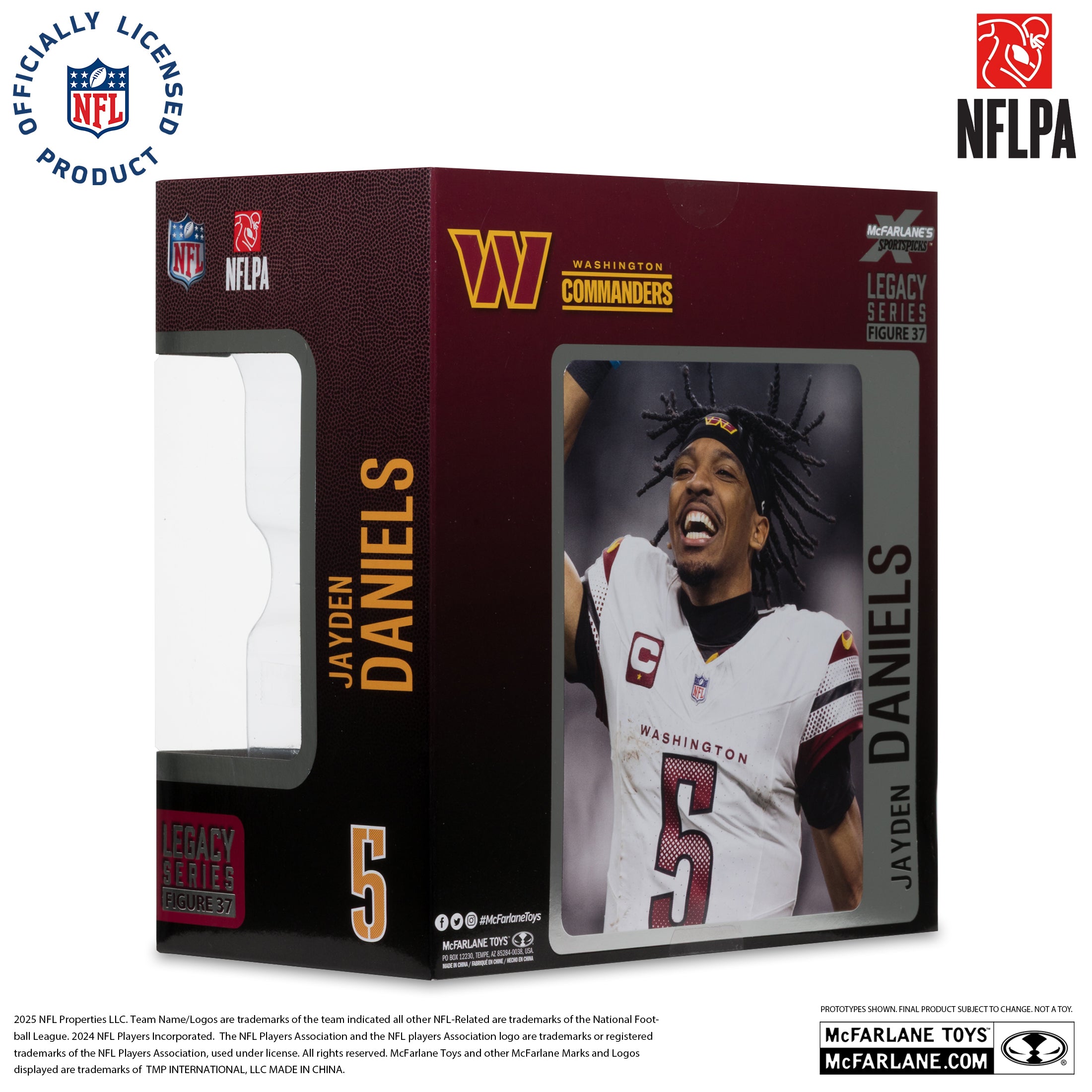 Jayden Daniels (Washington Commanders) NFL 7in Posed Figure McFarlane’s SportsPicks