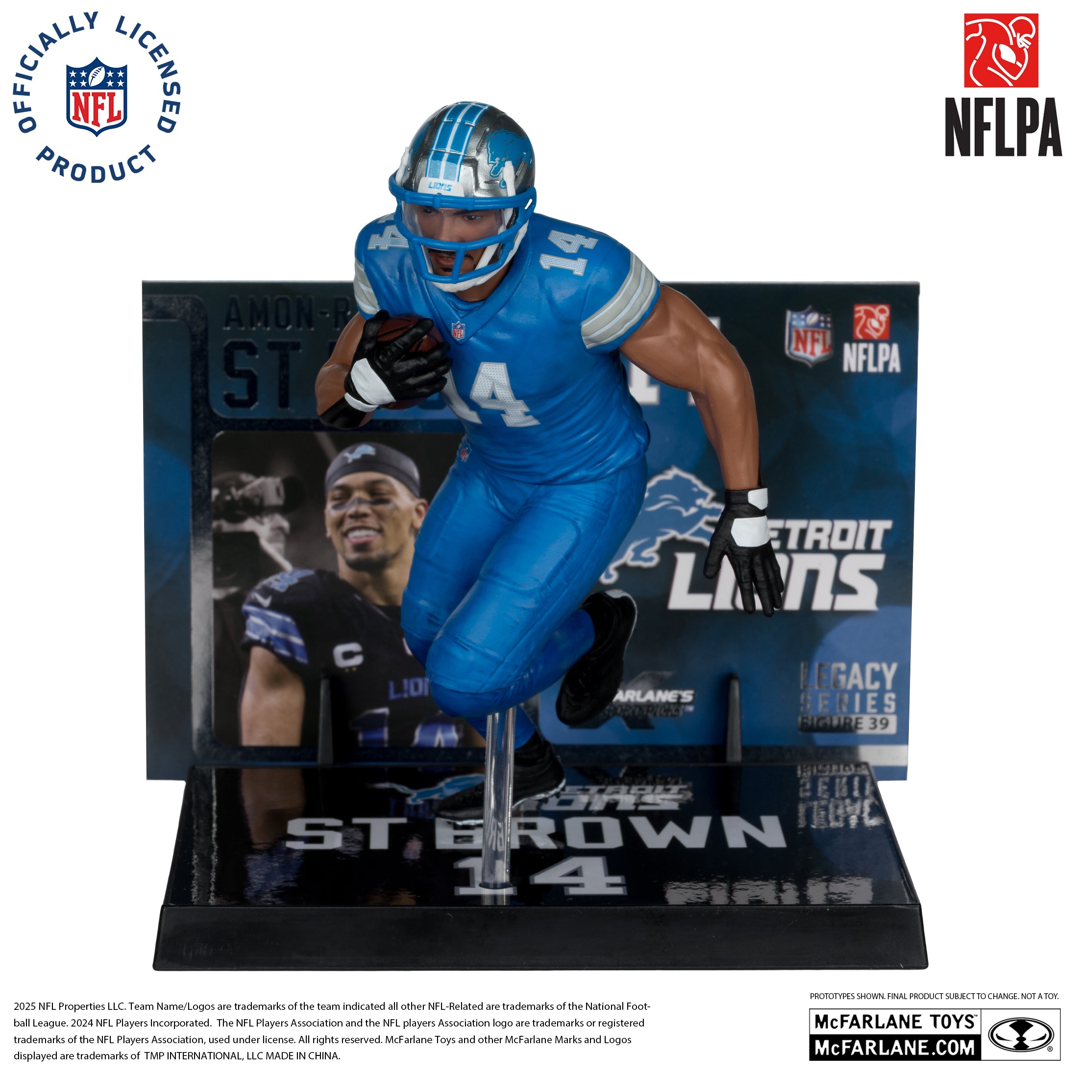 Amon-Ra St. Brown (Detroit Lions) NFL 7in Posed Figure McFarlane’s SportsPicks