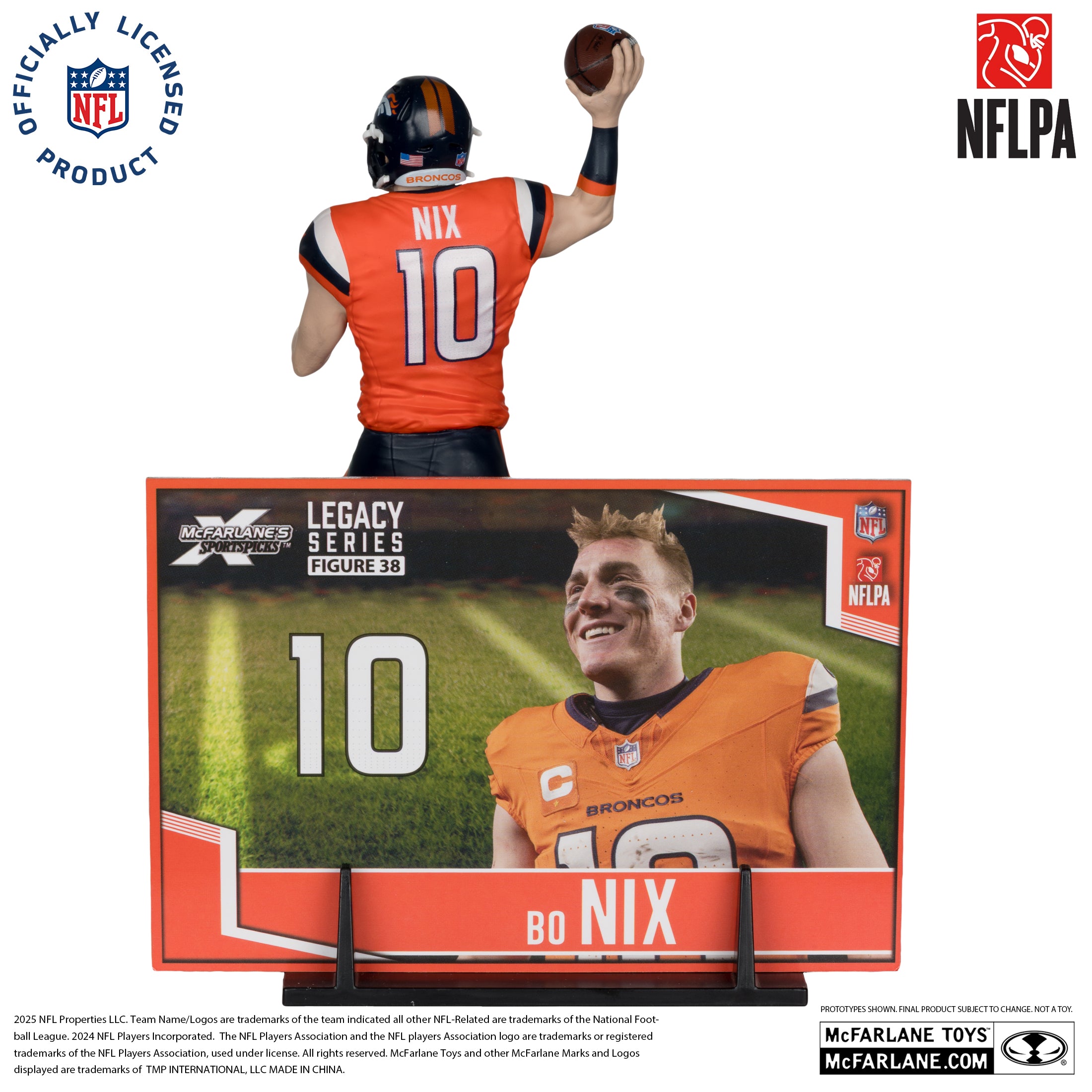 Bo Nix (Denver Broncos) NFL 7in Posed Figure McFarlane’s SportsPicks