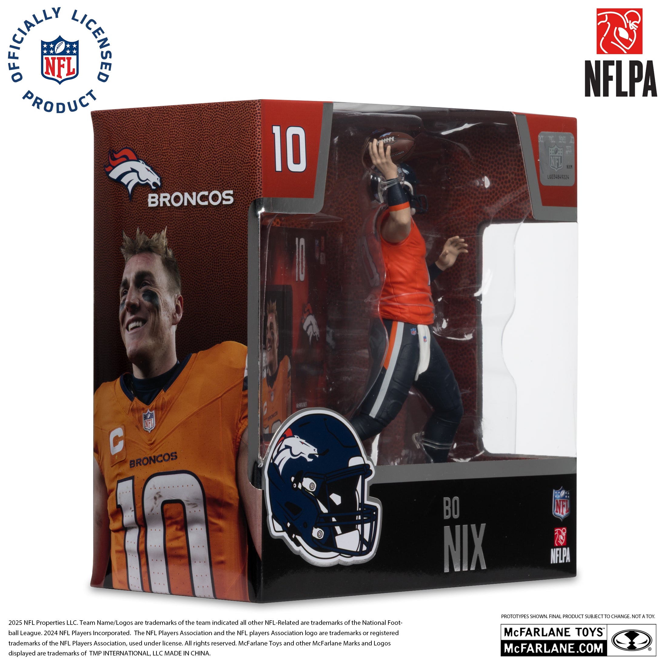 Bo Nix (Denver Broncos) NFL 7in Posed Figure McFarlane’s SportsPicks