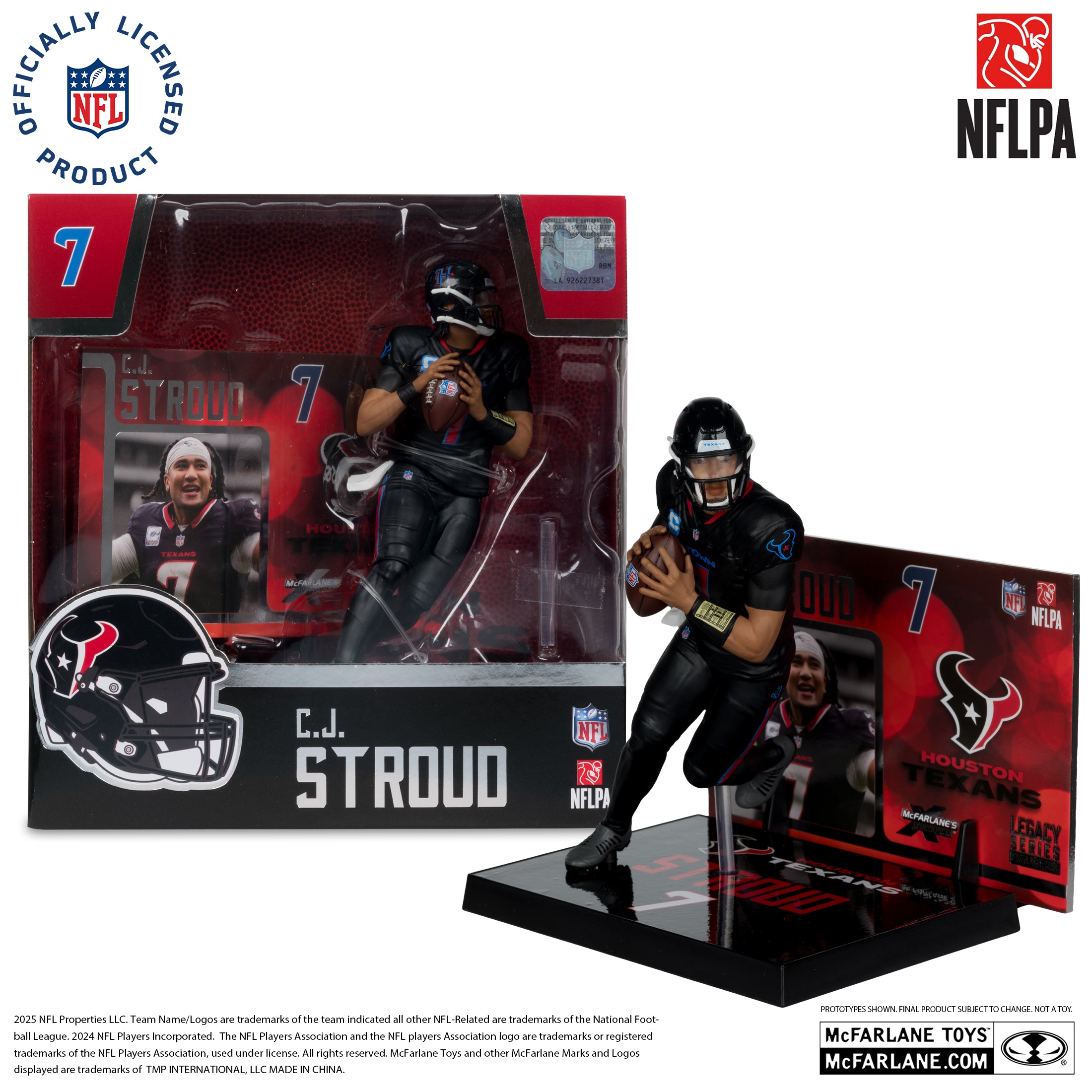 C.J. Stroud (Houston Texas) (Alternate Jersey) NFL 7in Posed Figure McFarlane’s SportsPicks