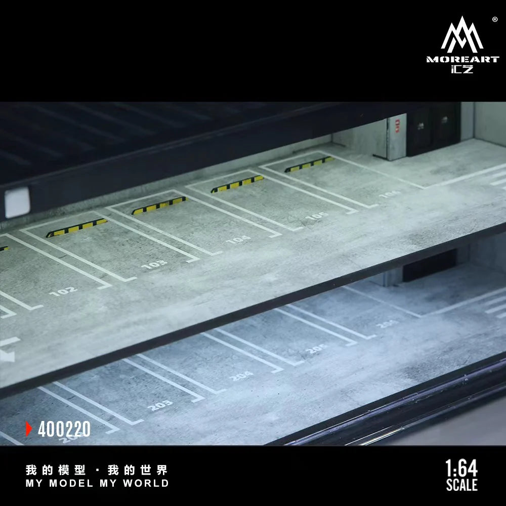 MoreArt 1/64-CONTAINER UNDERGROUND PARKING GARAGE MO400220
