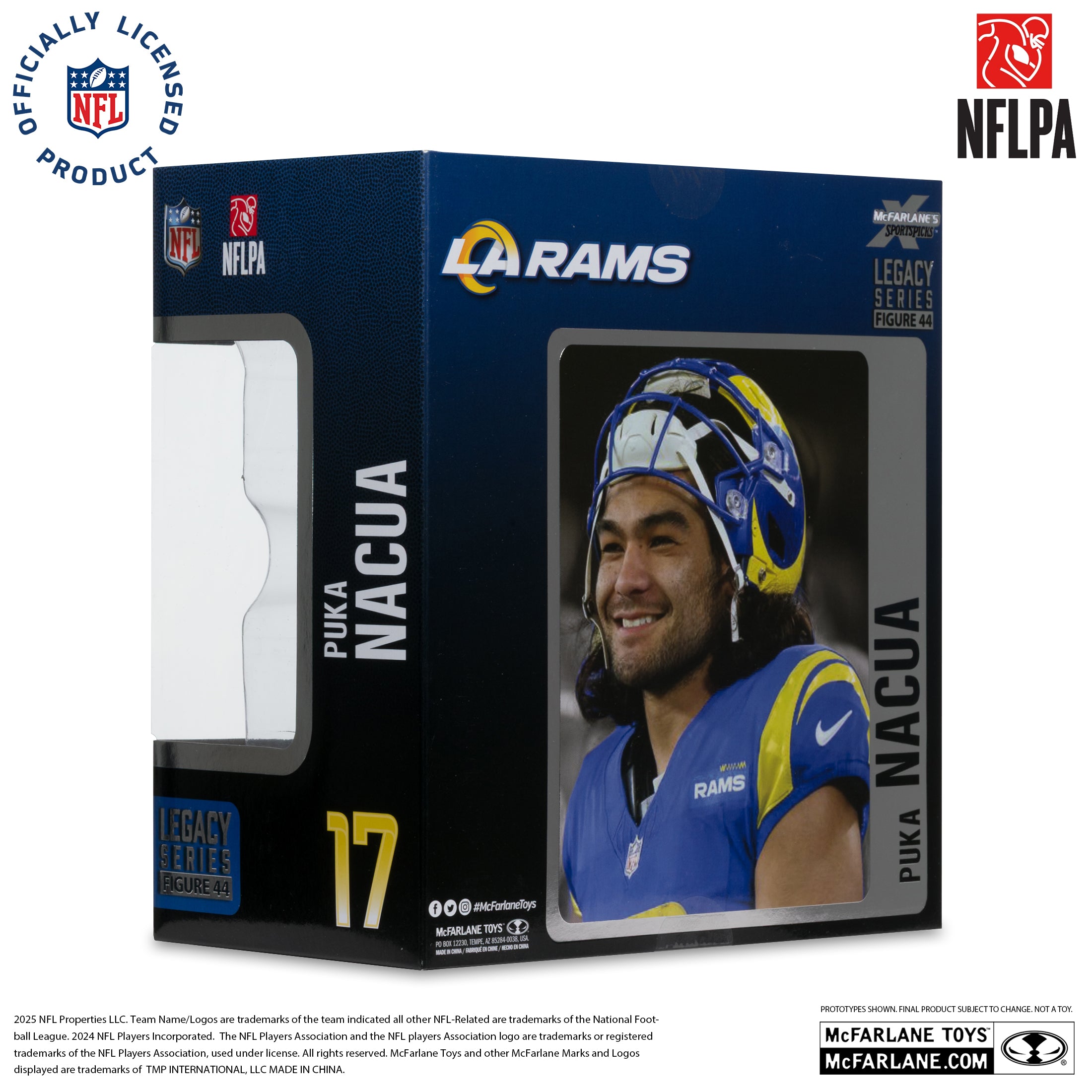 Puka Nacua (Los Angeles Rams) NFL 7in Posed Figure McFarlane’s SportsPicks