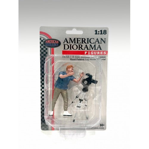 Figurine 1:18 On-Air - Figure 5 (Camera & figure)