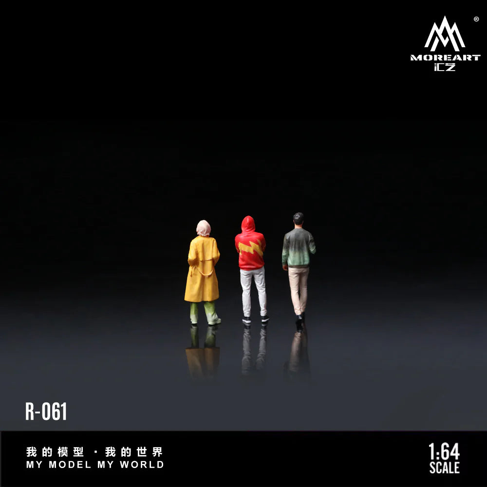 MoreArt 1:64 Diorama ensemble de figurines Fashionable Men’s and Women’s – MO223061