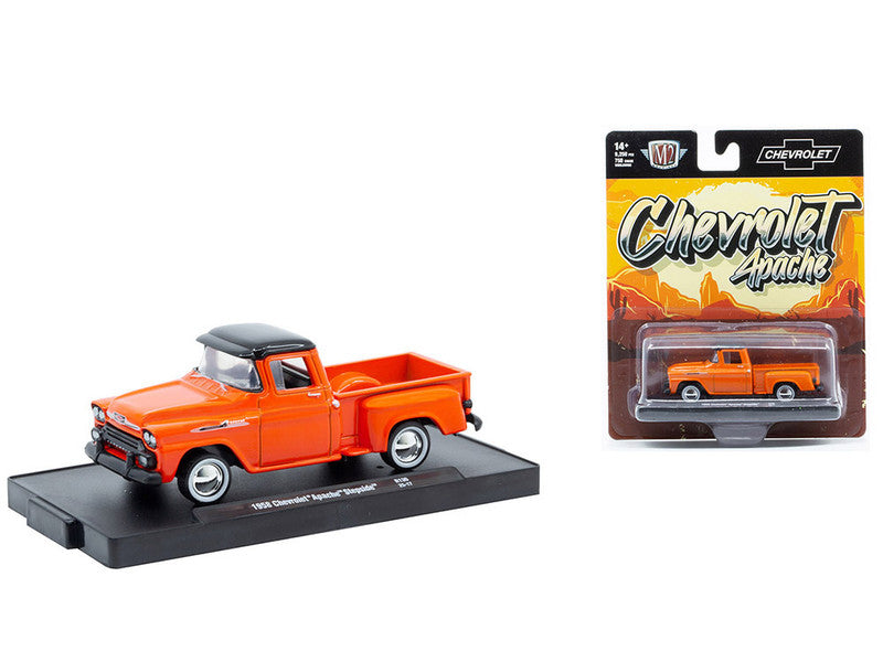 1958 Chevrolet Apache Stepside (M2 Machines Auto-Drivers Release 130) 11228-130-C