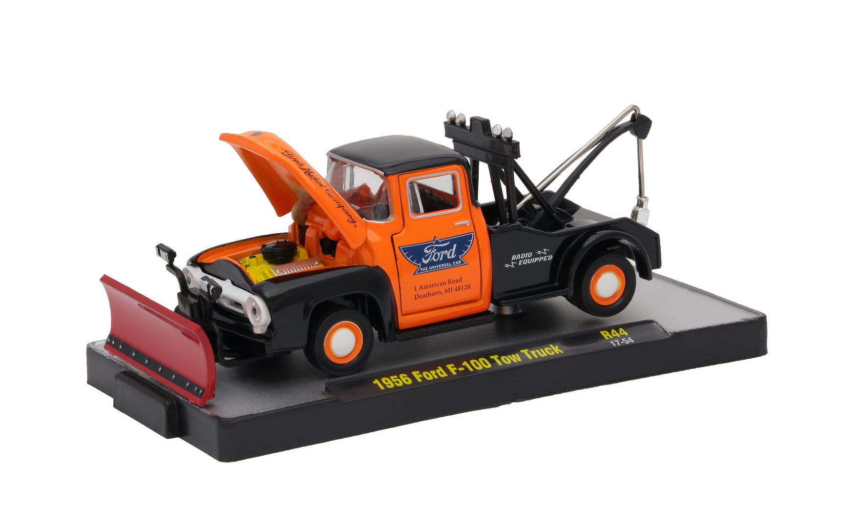 1956 Ford F-100 Tow Truck (M2 Machines-Auto Trucks Release 44)