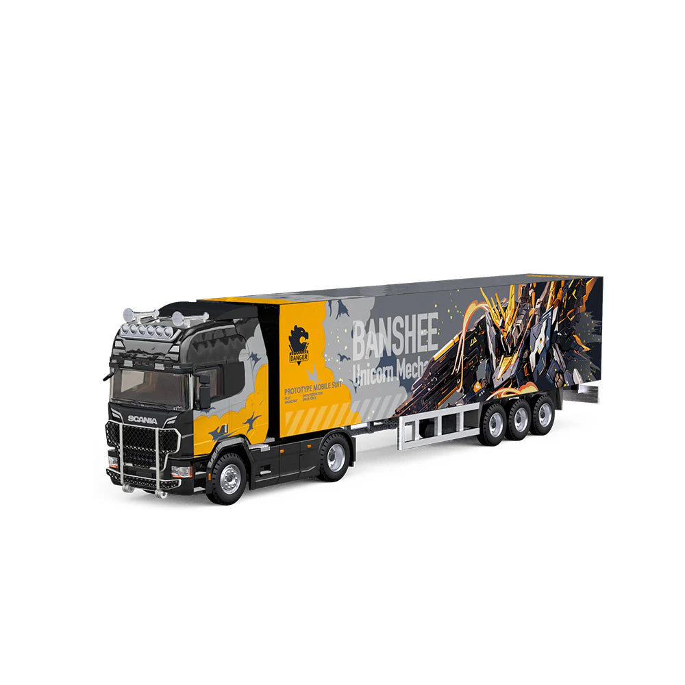 CoolCar 1/64 - Scania Container Truck- Unicorn Mecha Livery CC644022