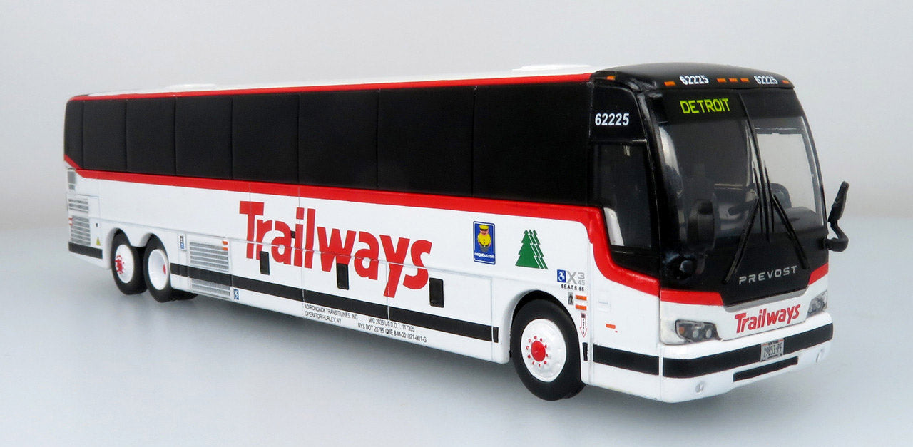 Prevost X345 Coach Trailways Adirondack Transit Lines