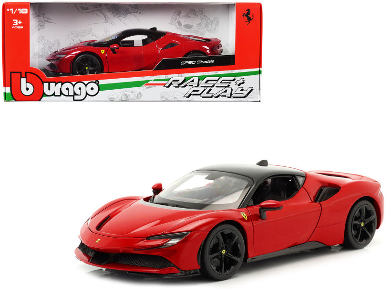 Bburago 1:24-Ferrari SF90 Stradale
