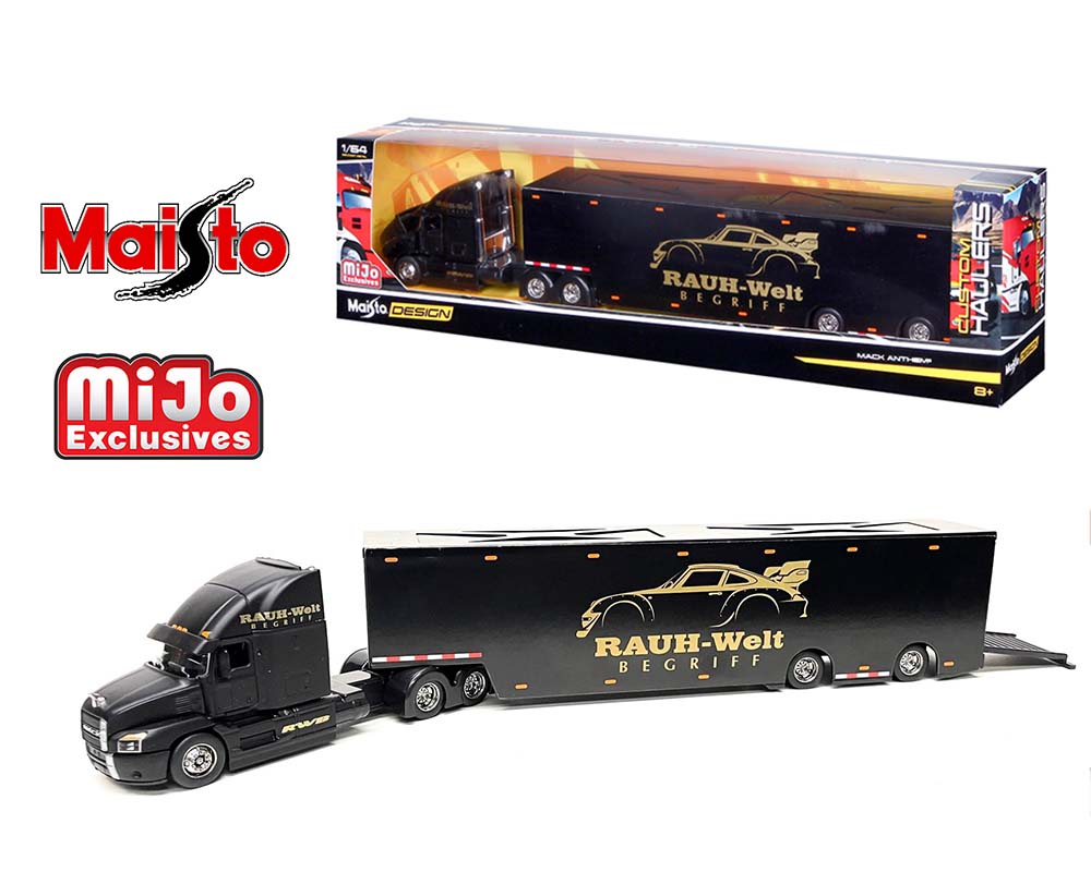 Mack Anthem Enclosed Transporter Porsche RWB