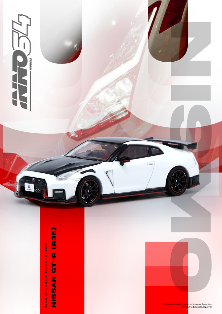 NISSAN GT-R (R35) NISMO White IN64-R35N-WHI