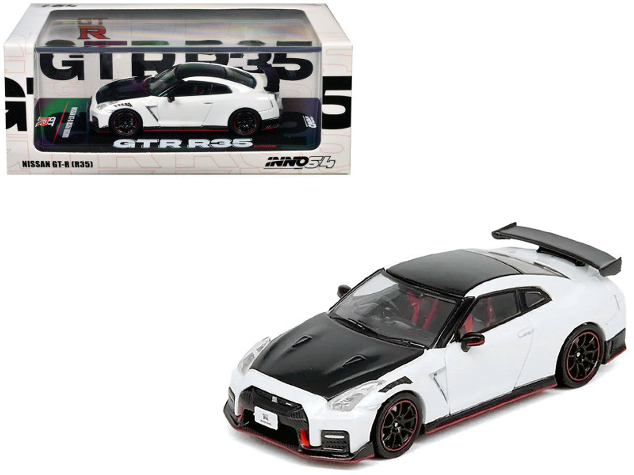 NISSAN GT-R (R35) NISMO White IN64-R35N-WHI