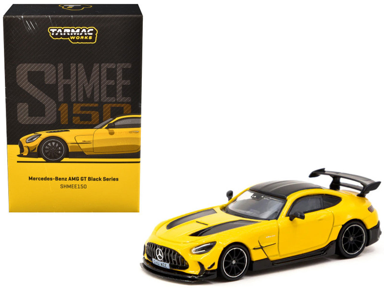 LIMIT 2 PER CUSTOMER**, Tarmac Works 1:64, Mercedes-Benz AMG GT Black Series SHMEE150 T64G-042-SHMEE