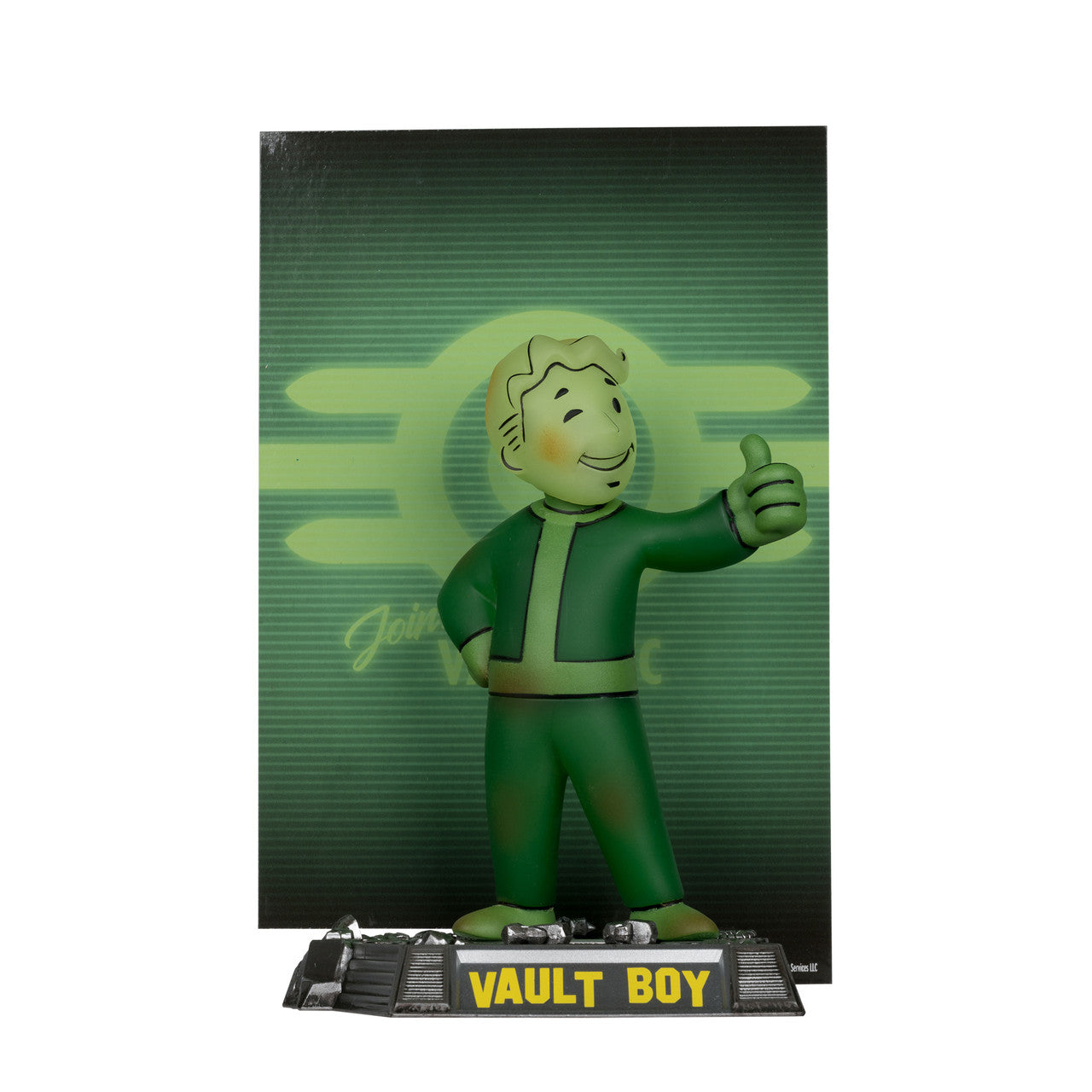 Vault Boy (Fallout) Glow in The Dark Edition Gold Label 5"-McFarlane Toys