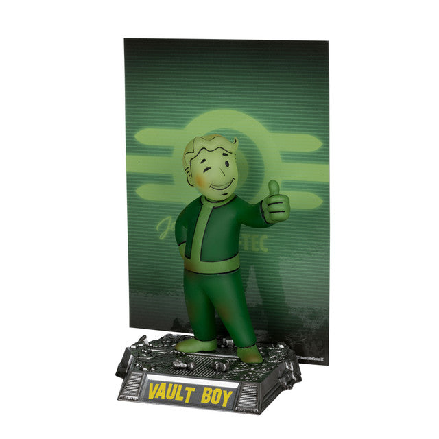 Vault Boy (Fallout) Glow in The Dark Edition Gold Label 5"-McFarlane Toys
