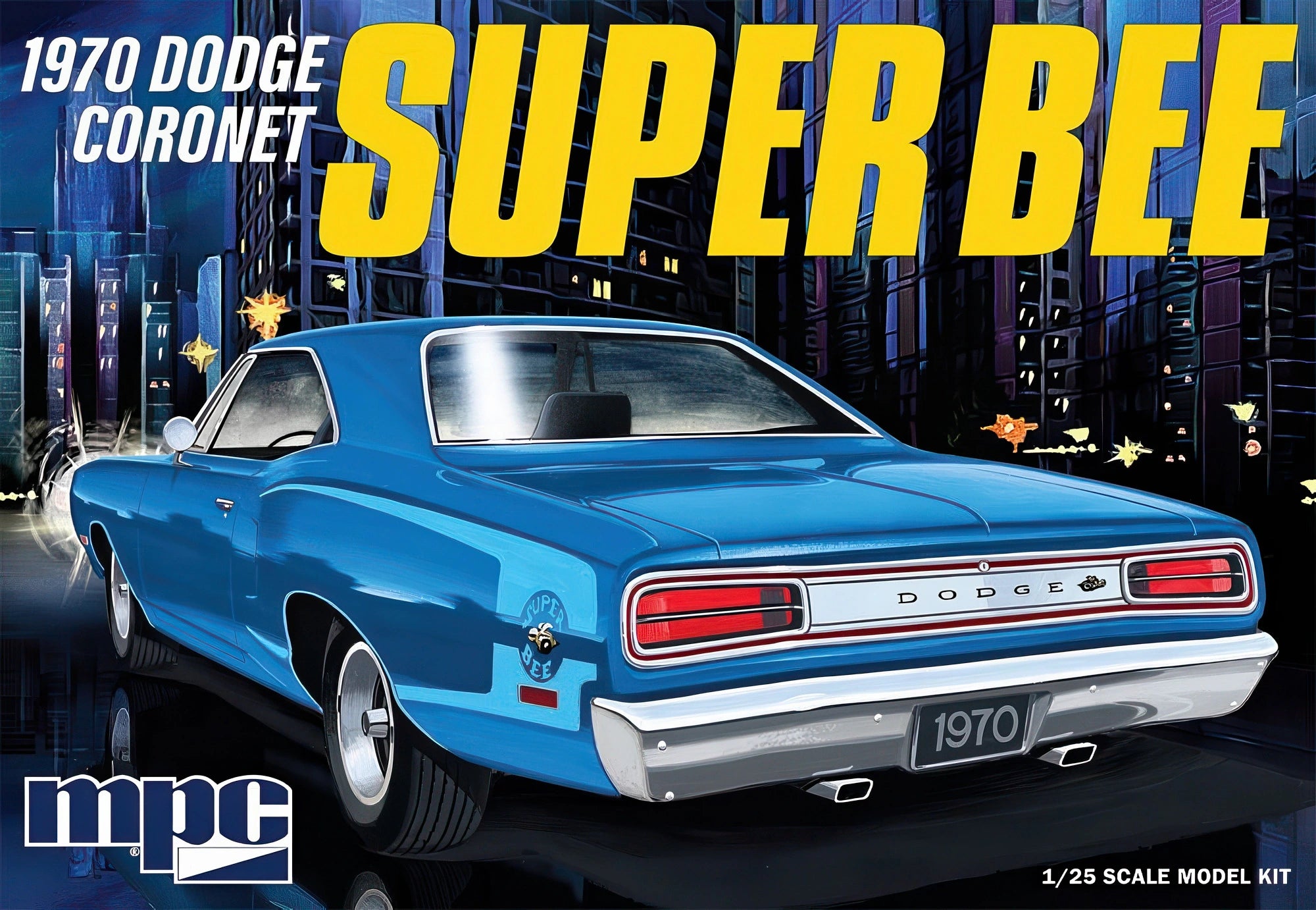 MPC 1970 Dodge Coronet Super Bee 1/25 Scale Model Kit (MPC985/12)