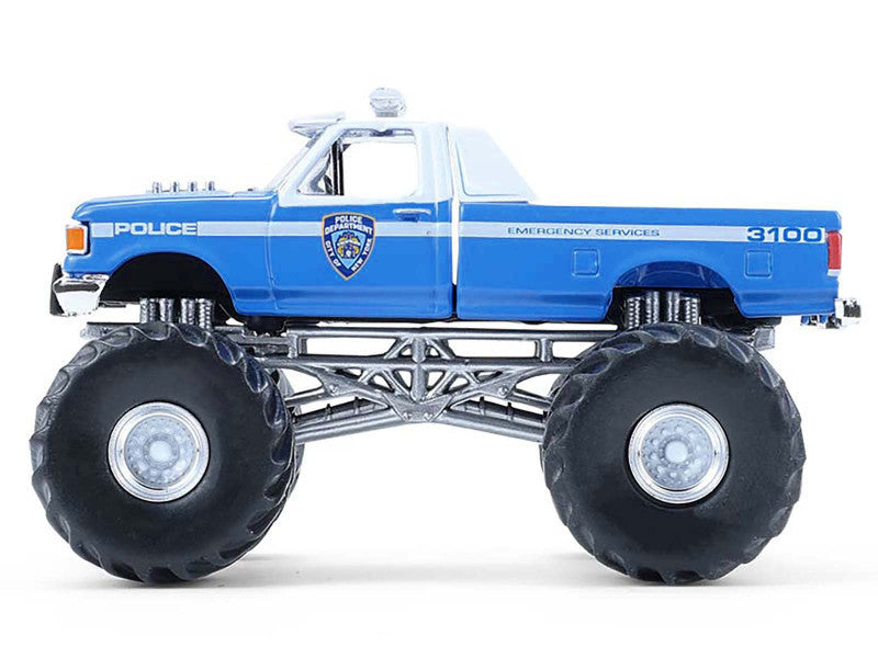 NYPD - 1990 Ford F-350 Monster Truck GL49170-E
