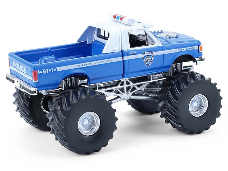 NYPD - 1990 Ford F-350 Monster Truck GL49170-E
