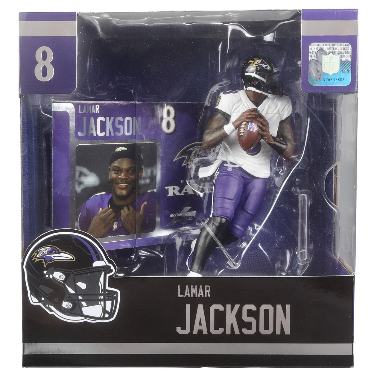 Lamar Jackson (Baltimore Ravens) NFL McFarlane Figurine 7"