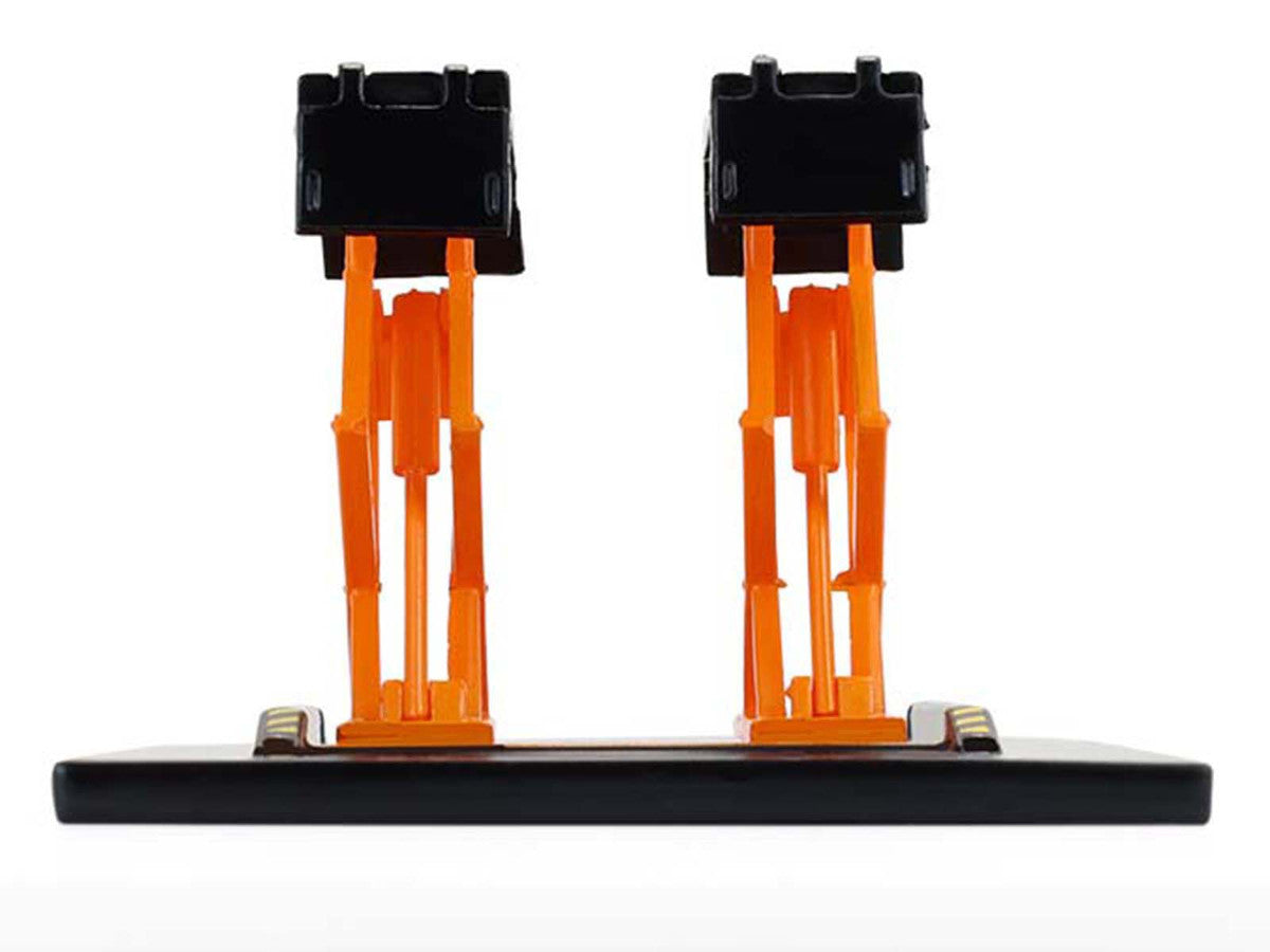 Automotive Double Scissor Lift (Orange and Black)