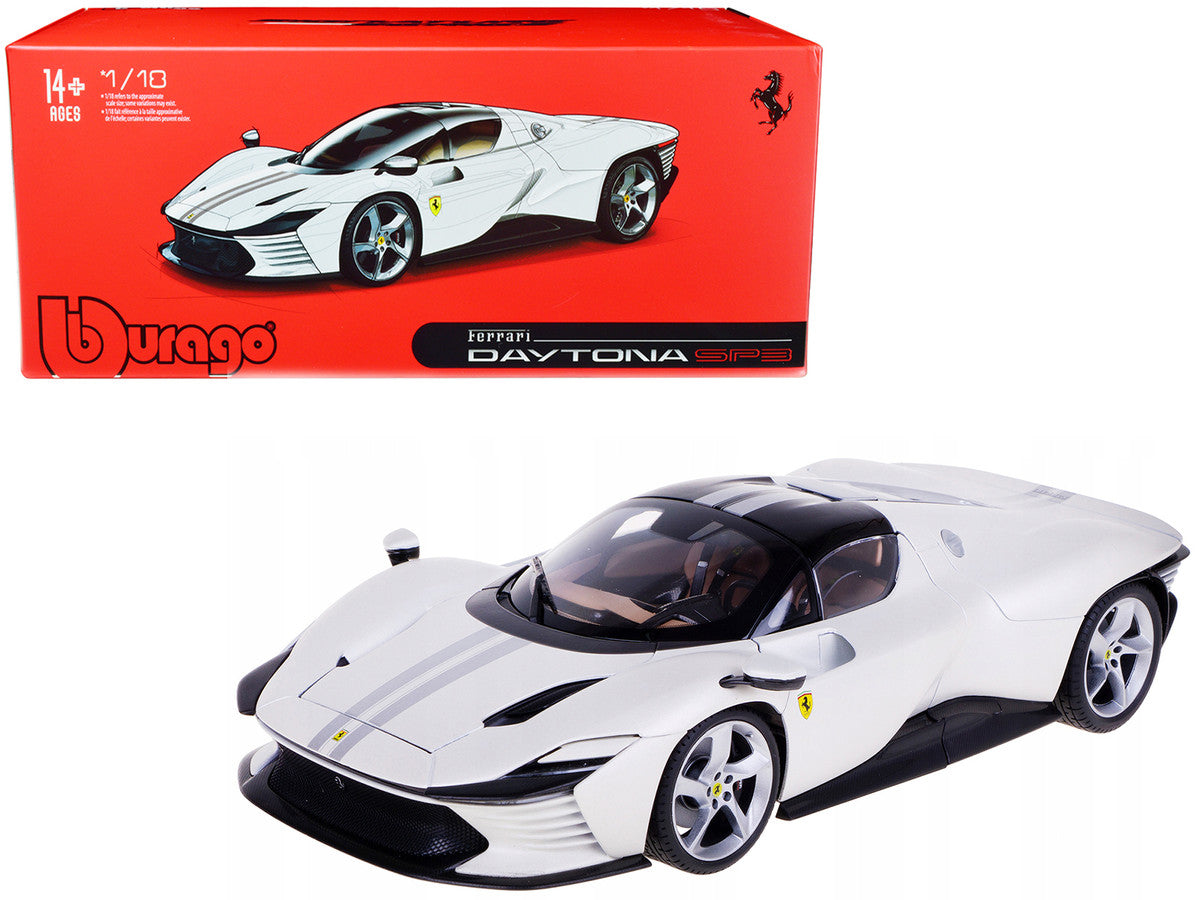 Bburago 1:18 Ferrari Daytona SP3 – White – Signature Series 18-16912WH
