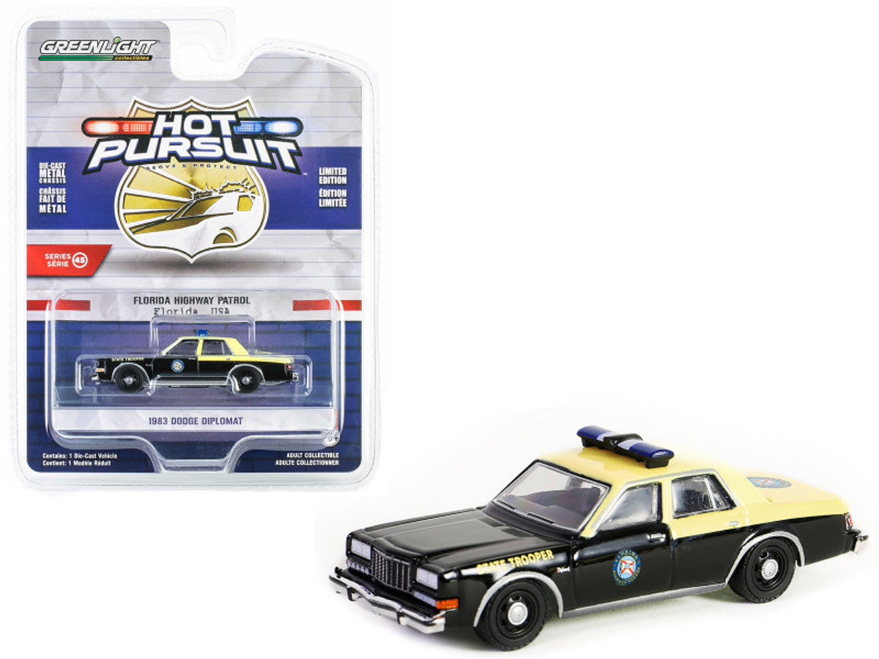 Florida Highway Patrol State Trooper - 1983 Dodge Diplomat