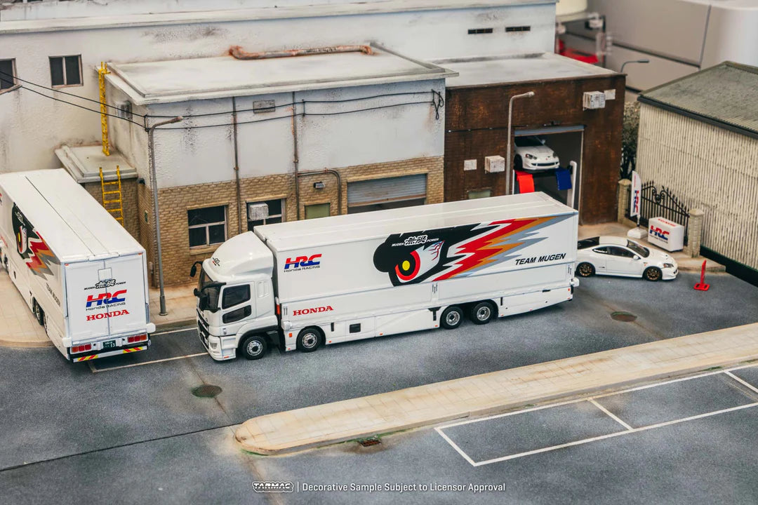Tarmac Works 1:64-Mitsubishi Fuso Super Great TEAM MUGEN
