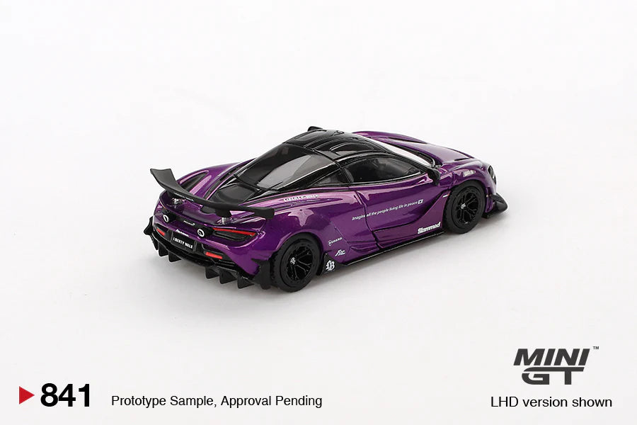 Mini gt 1/64- McLaren 720S LB Works Purple