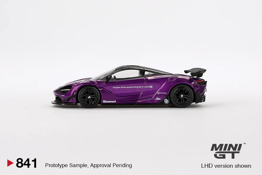 Mini gt 1/64- McLaren 720S LB Works Purple