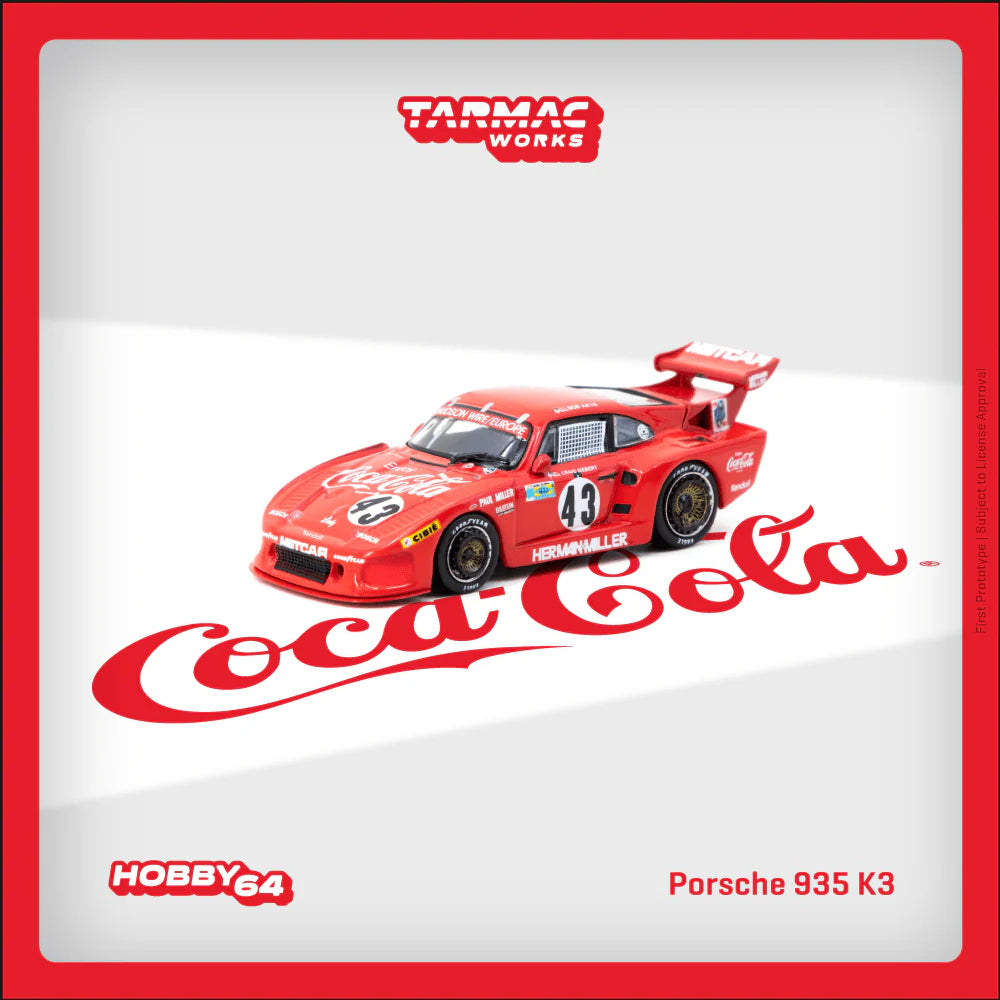 (PRE-ORDER 2025) Tarmac Works 1:64, Porsche 935 K3 24h of Le Mans 1981