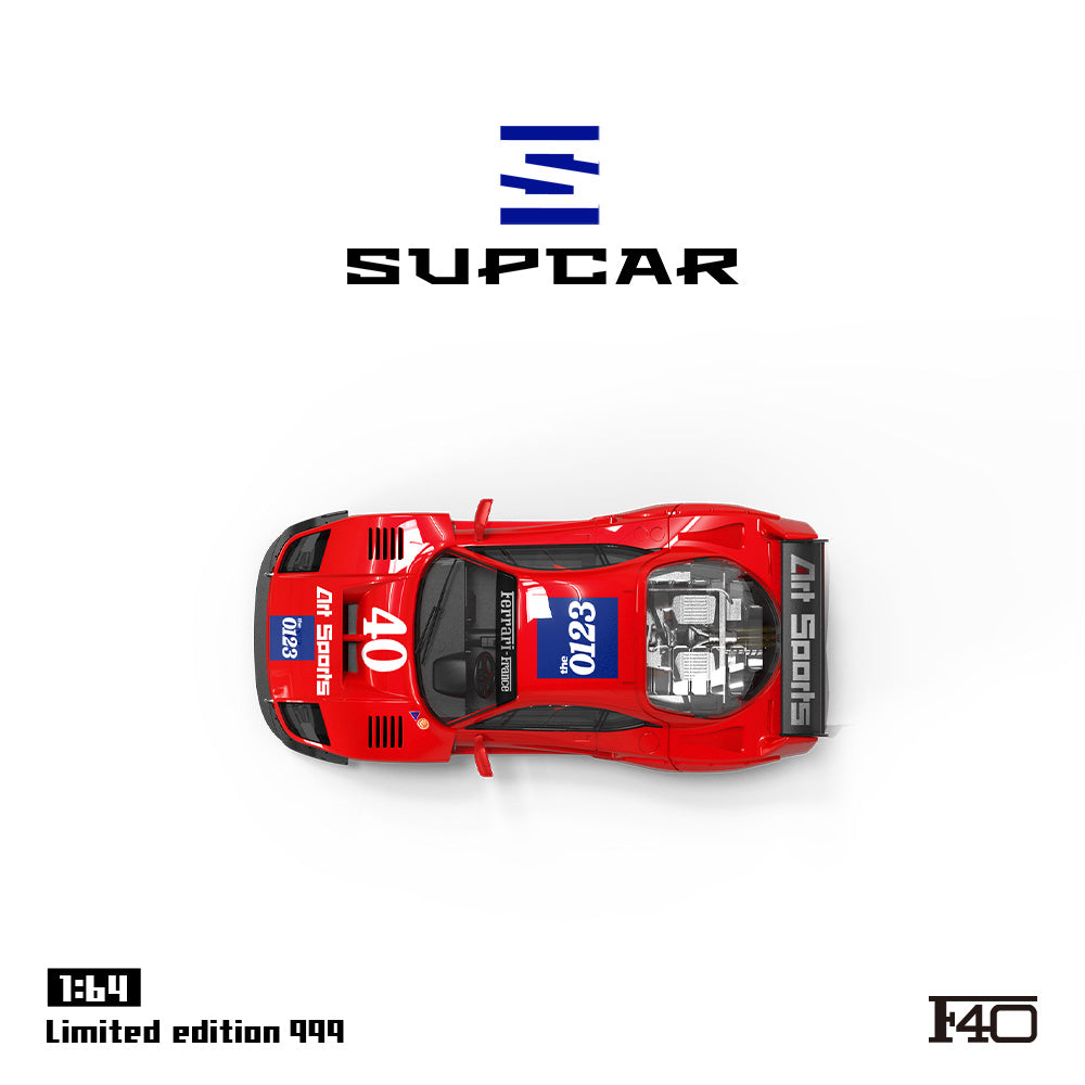 SUPCAR 1/64- Ferrari F40