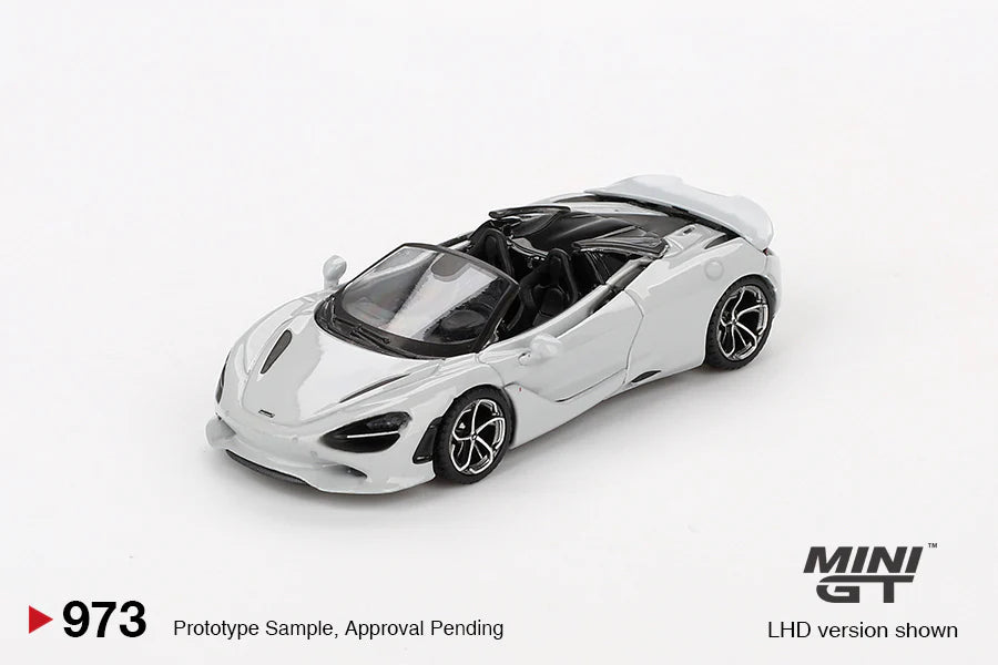 MINI GT- McLaren 750S Spider Cirrus Grey - MGT00973-BL