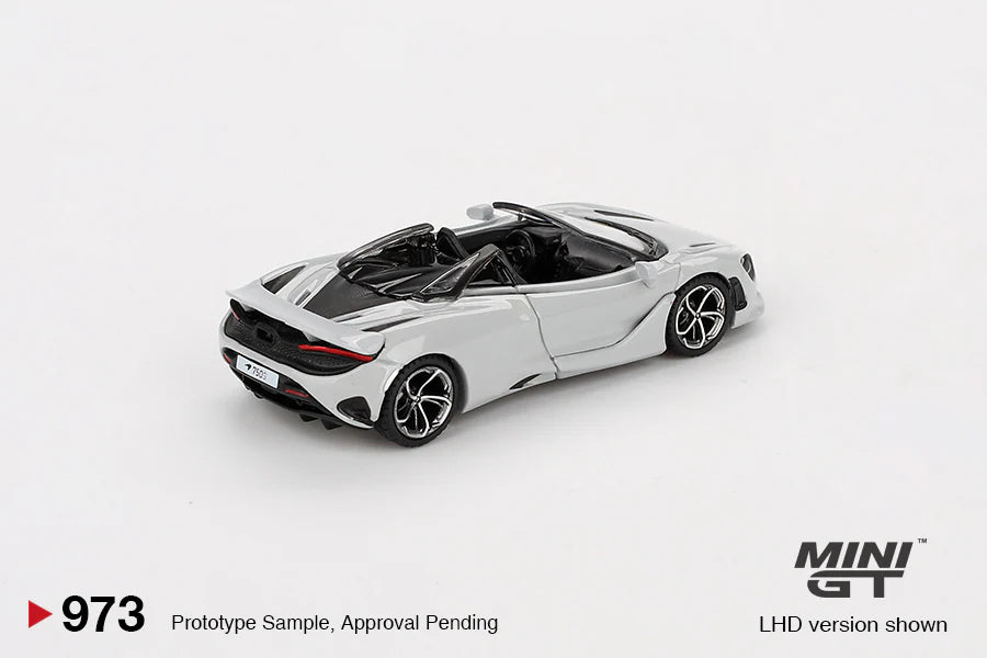 MINI GT- McLaren 750S Spider Cirrus Grey - MGT00973-BL