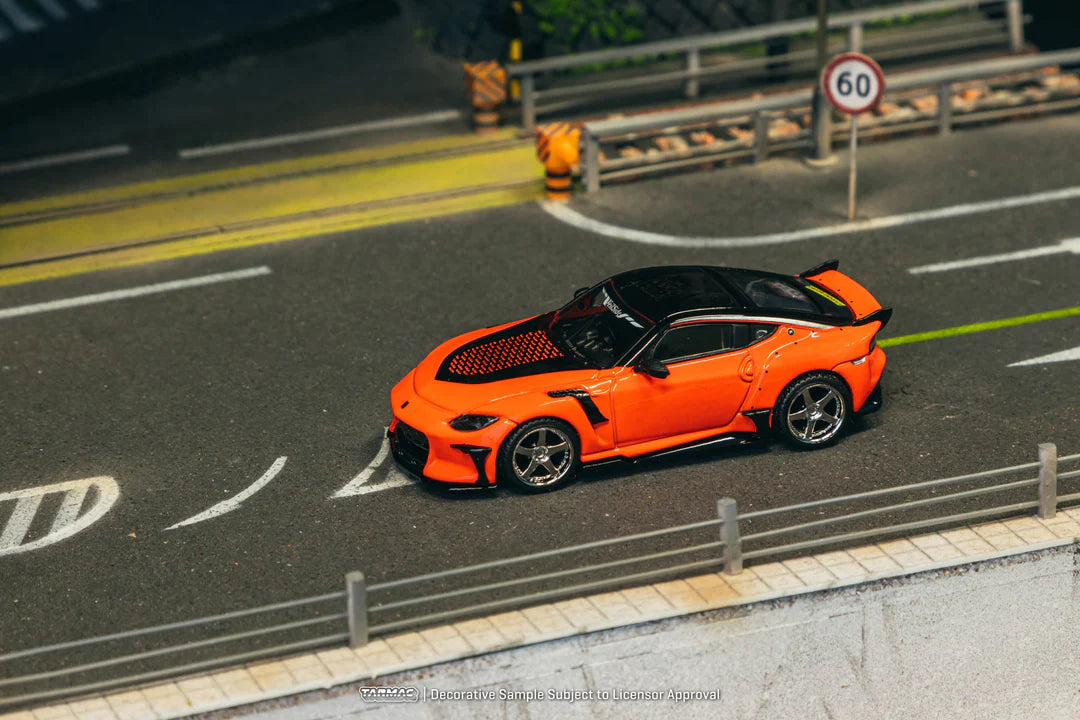 (PRE-ORDER 2025) Tarmac Works 1:64, Nissan VeilSide FFZ400 Fairlady Z Orange