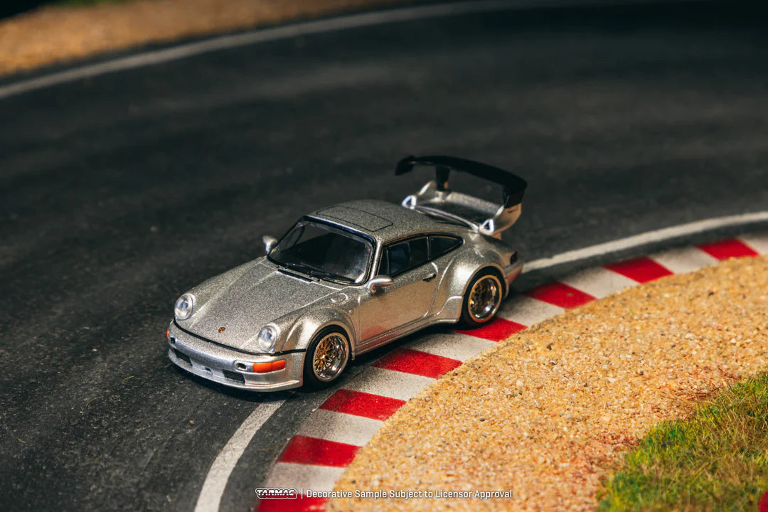 (PRE-ORDER 2025) Tarmac Works 1:64, RWB 964 Silver Hobby64