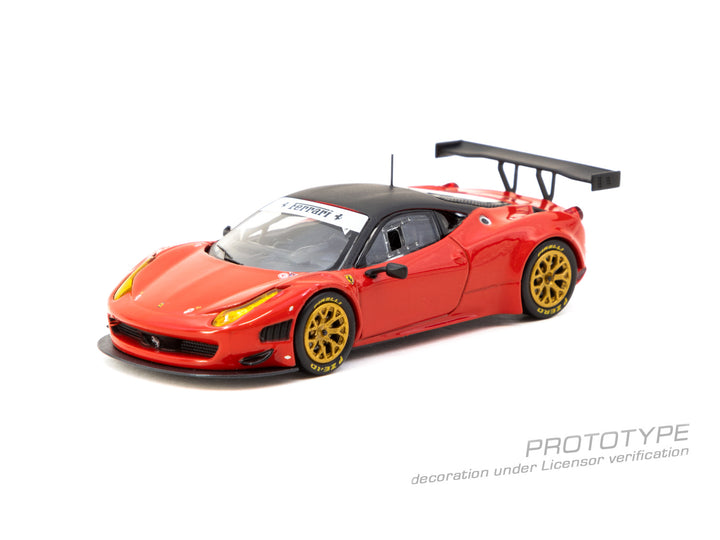 (PRE-ORDER 2025) Tarmac Works 1:64, Ferrari 458 Italia GT3 Red Road64