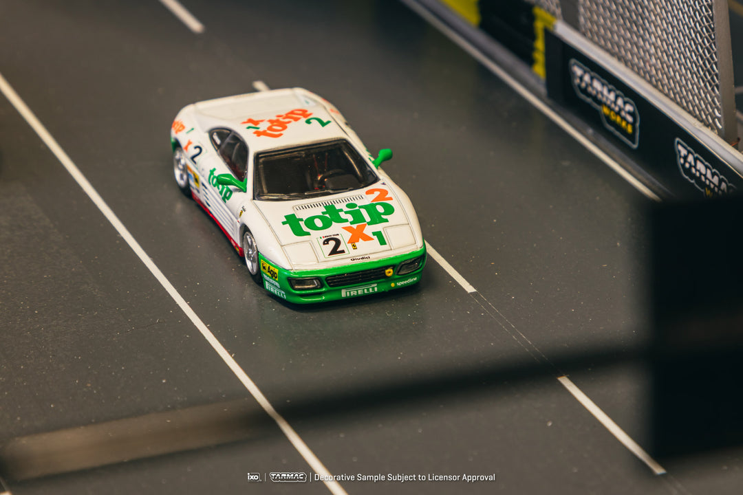 Tarmac Works 1:64-Ferrari 348 Challenge 1993 Paolo Cutrera (T64-082-93CHA02)