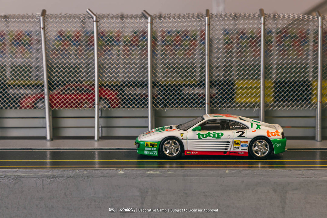 Tarmac Works 1:64-Ferrari 348 Challenge 1993 Paolo Cutrera (T64-082-93CHA02)